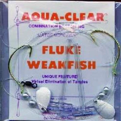Aqua-Clear FW-1P2S Flounder/Weakfish High/Low Rig