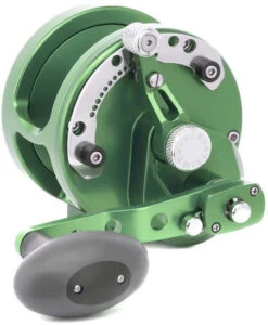 Avet HXJ 5/2 MC Two Speed Lever Drag Casting Reel Green