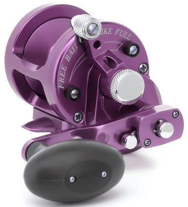 Avet SX 6/4 MC 2-Speed Lever Drag Casting Reel - Purple 3 Avet SX 6/4 MC 2-Speed Lever Drag Casting Reel - Purple
