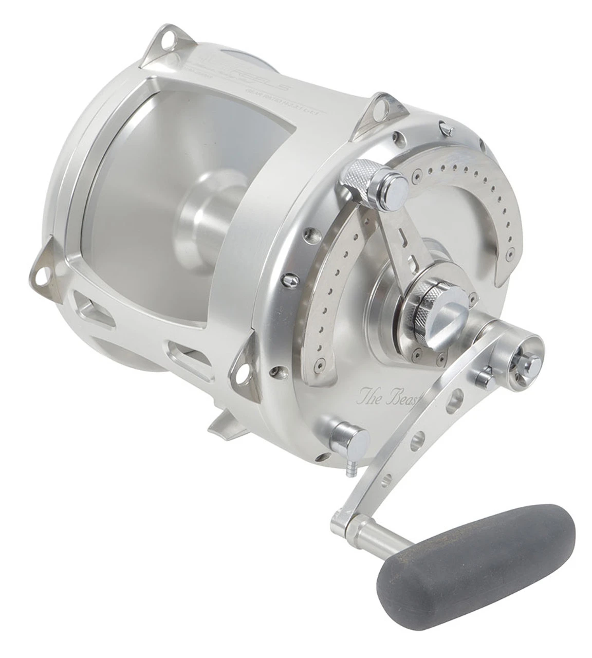 Avet T-RX 130 2-Speed Lever Drag Big Game Reel - Silver 3 Avet T-RX 130 2-Speed Lever Drag Big Game Reel - Silver