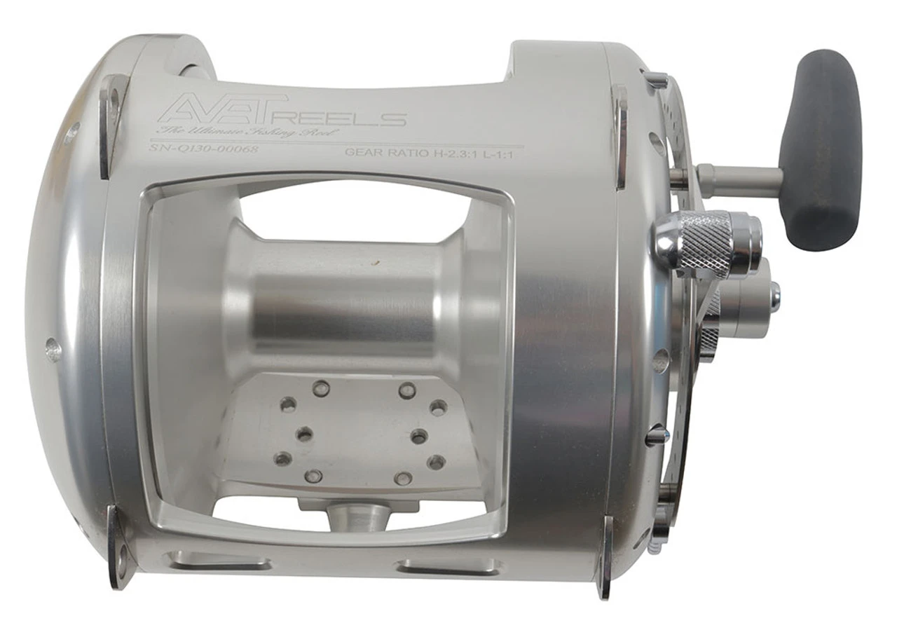 Avet T-RX 130 2-Speed Lever Drag Big Game Reel - Silver 4 Avet T-RX 130 2-Speed Lever Drag Big Game Reel - Silver - Image 2