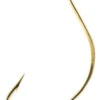 Mustad 37162 Gold Wide Gap English Bait Hooks