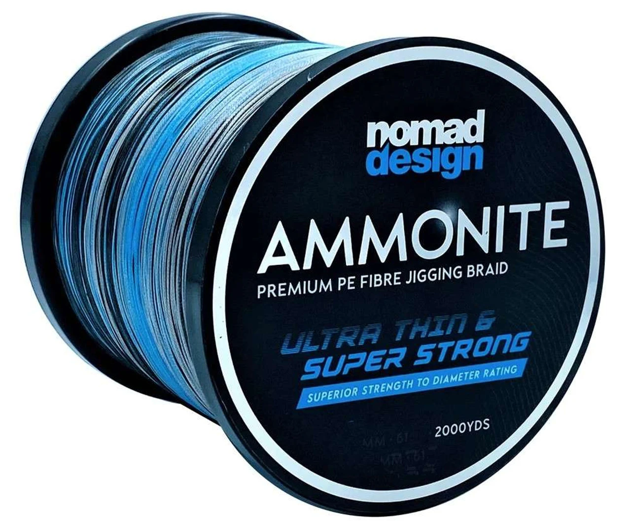 Nomad Design Ammonite X8 Jigging Braid - Multicolour 3 Nomad Design Ammonite X8 Jigging Braid - Multicolour