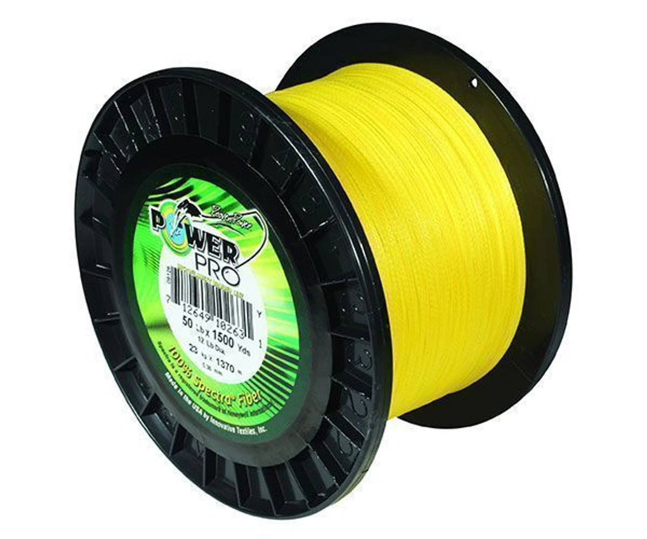 Power Pro PowerPro Braided Spectra Fiber Fishing Line Hi-Vis Yellow 3000 Yds. 4 Power Pro PowerPro Braided Spectra Fiber Fishing Line Hi-Vis Yellow 3000 Yds. - Image 2