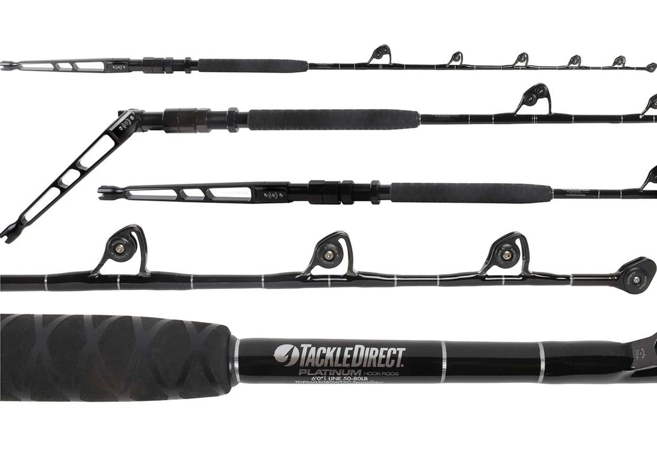 TackleDirect Platinum Hook All Roller Standup Rods 3 TackleDirect Platinum Hook All Roller Standup Rods