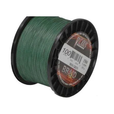 Vicious BBG Moss Green Braided Fishing Line 1500 Yard Spools 3 Vicious BBG Moss Green Braided Fishing Line 1500 Yard Spools
