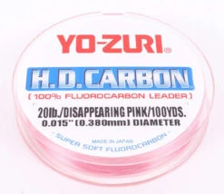 Yo-ZuriHD20LB-DP-100-SPL Fluorocarbon Leader Wrist Spool